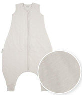 Meyco Baby Winter Sleep Overall Jumper Slub - Greige - 80cm - Mari Kali Stores Cyprus